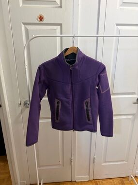 Arc'teryx Purple Full-Zip Technical Fleece Jacket
